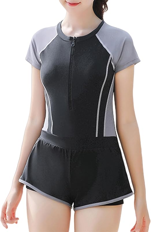Happy Cherry Girls Rash Guard Swimsuit Modest Swim Set UPF 50 Bathing Suit Beach Swimwear 6-16 Years