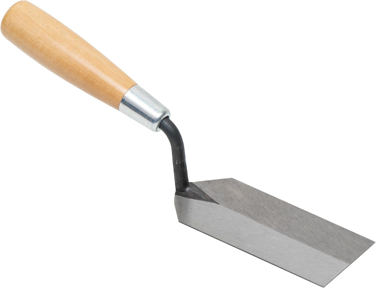MARSHALLTOWN Margin Trowel, 5 x 2 Inch, Spread Mortar and Tile Adhesive, Durable High Carbon Steel, Wood Handle, Tile Trowel, Made in the USA, 52
