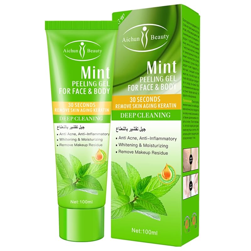 AICHUN BEAUTY Peeling Gel Face Body Removes Skin Aging Keratine Deep Cleaning Moisturizing Refresh Skin Smooth (ARABIC COFFEE PEELING GEL)