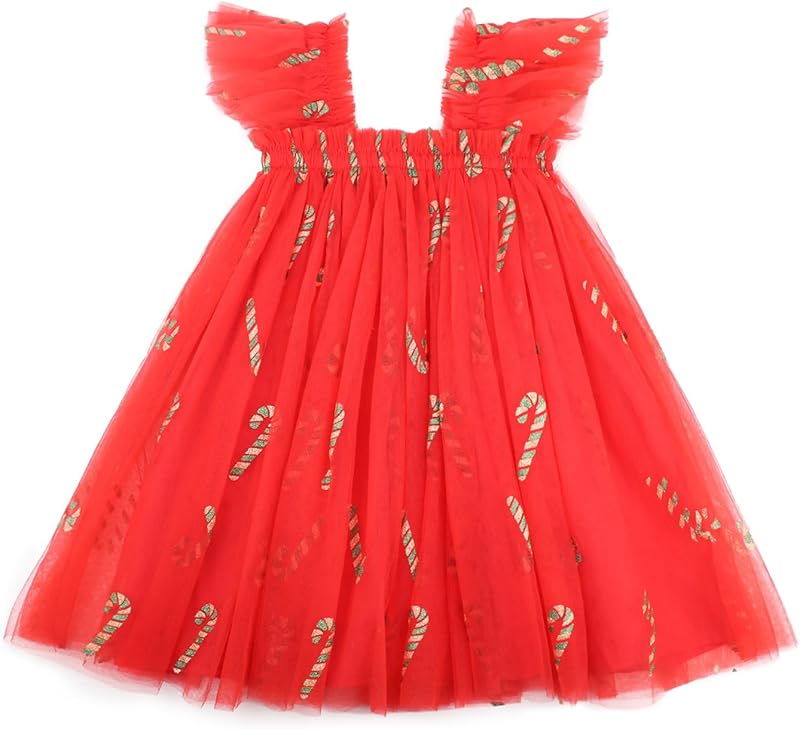 AGQT Baby Girls Tutu Dress Tulle Sundress Size 9M-5T