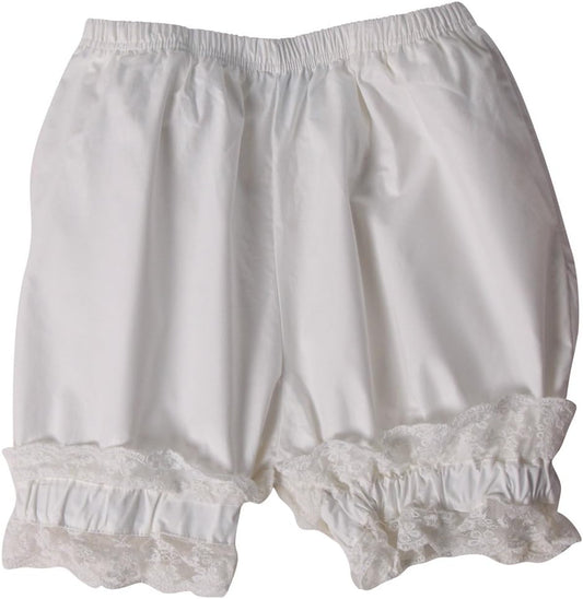 Girls Short Bloomers - Cream (Choose Size)