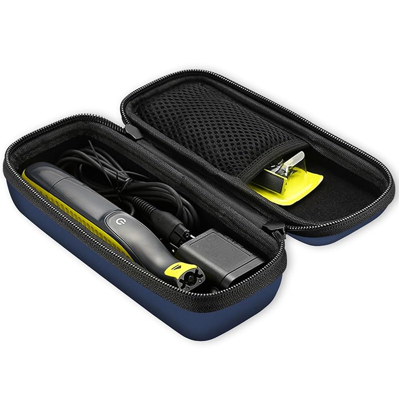 ProCase Hard Travel Carrying Case for Hybrid Electric Trimmer and Shaver, Portable Hybrid Razor Organizer Storage Bag Fit QP2630 QP2620 QP2530 QP2520 and Accessories -Carbon