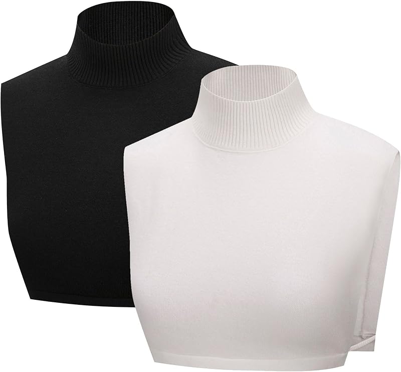 Fake Collar, Women Detachable Dickey Collar False Collar for Dresses Blouse Sweater