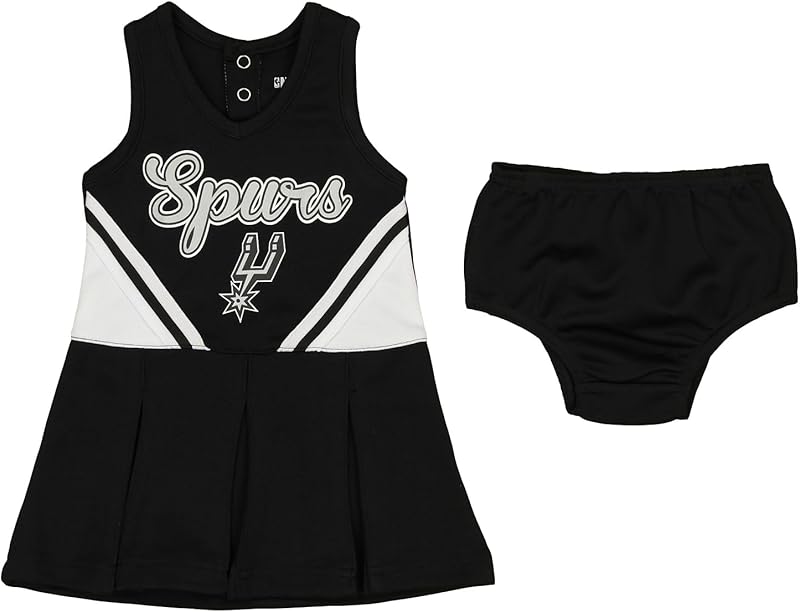 Outerstuff NBA Teams Girls Infants (12M-24M) & Toddlers (2T-4T) Cheerleader Set
