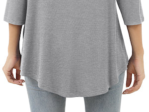 Women's 3/4 Sleeve Open Front Cardigan Casual Loose Lightweight Cardigans with Pockets