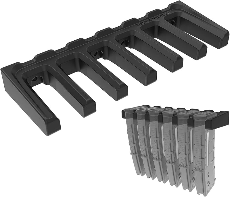 PMAG Wall Mount,AR Mag Holder, Mag Storage Rack for Amend 2, Hexmags, MFTmags,Magazine Display for PMAG 30 Round 5.56 223