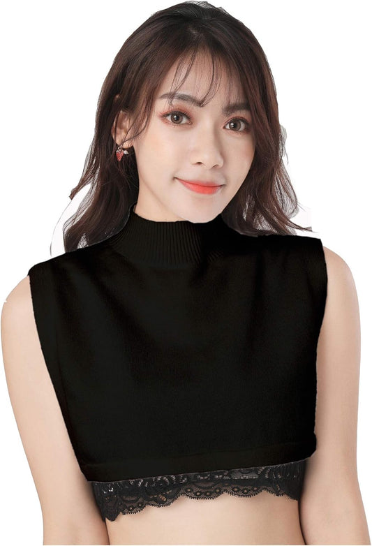 Fake Collar, Women Detachable Dickey Collar False Collar for Dresses Blouse Sweater