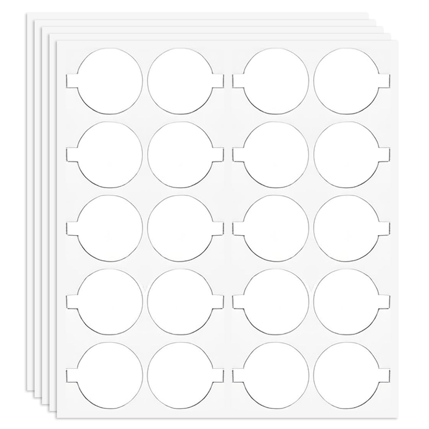 500 Pcs Double Sided Sticky Dots Clear Removable Adhesive Putty - Poster Putty, Sticky Tack, Sticky Dots for Wall Hanging, Balloons, Crafts, Festival Party Decorations (0.31" X 0.51")