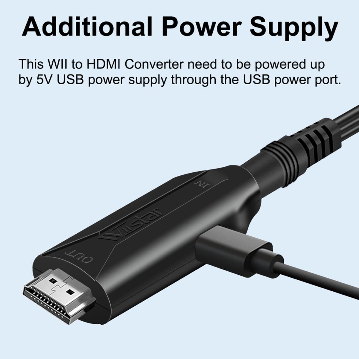 N64 to HDMI Converter Adapter Support Audio Video Output,HDMI Link Cable for N64 Modes,Plug and Play, Support HD 1080P/720P Display