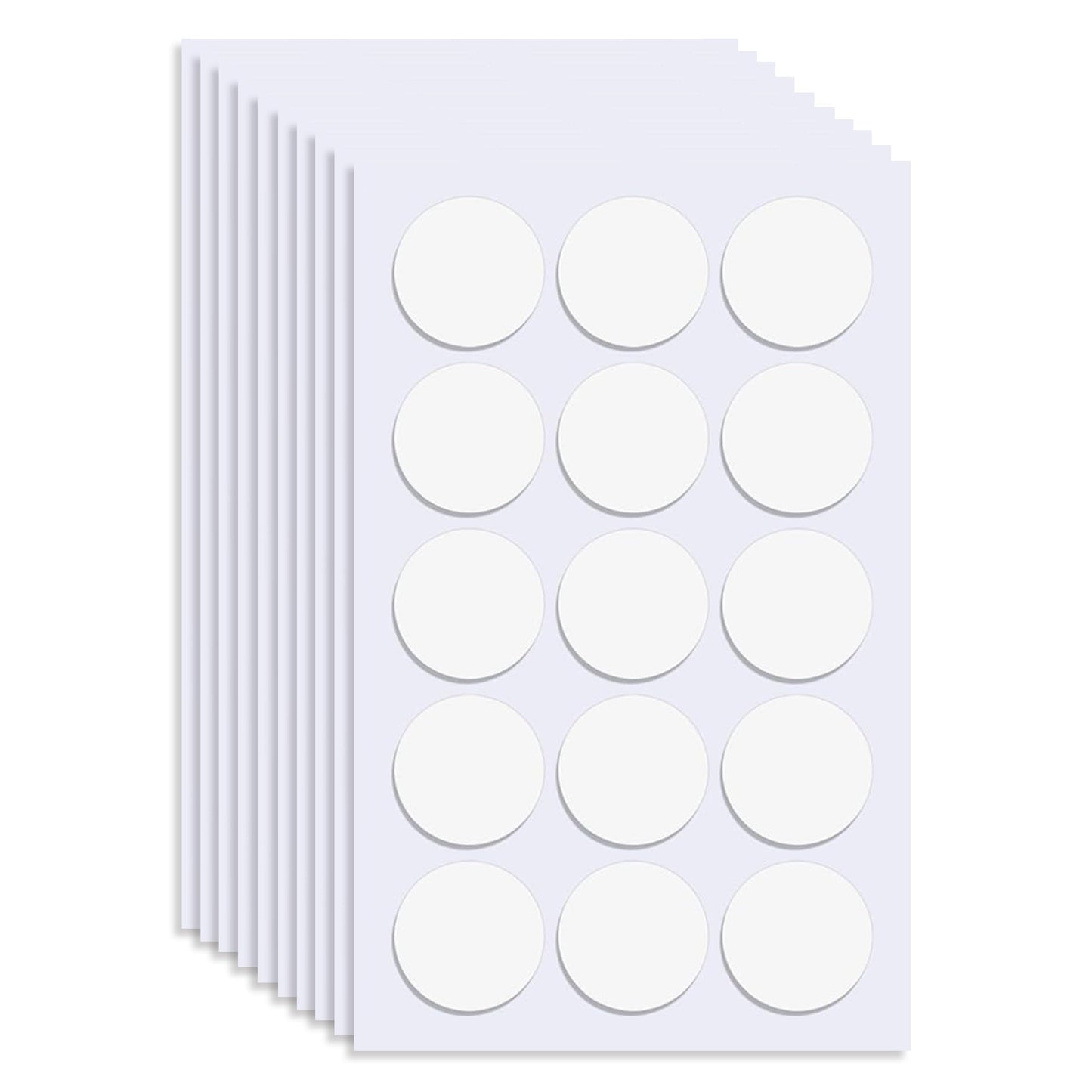 500 Pcs Double Sided Sticky Dots Clear Removable Adhesive Putty - Poster Putty, Sticky Tack, Sticky Dots for Wall Hanging, Balloons, Crafts, Festival Party Decorations (0.31" X 0.51")