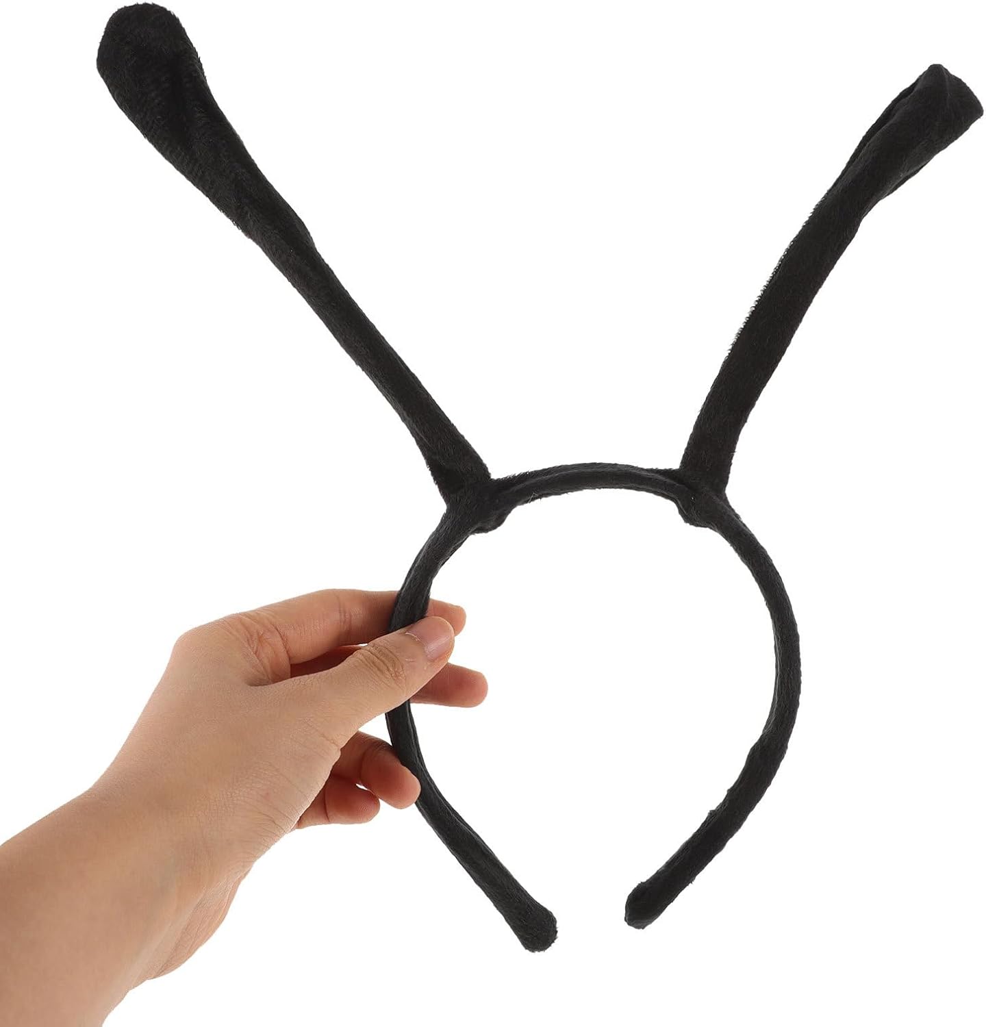 ABOOFAN Tentacle Headband Ant Antenna Headband Cartoon Animal Tentacle Hair Bands Hair Hoops Cosplay Party Makeup Headband (Black)