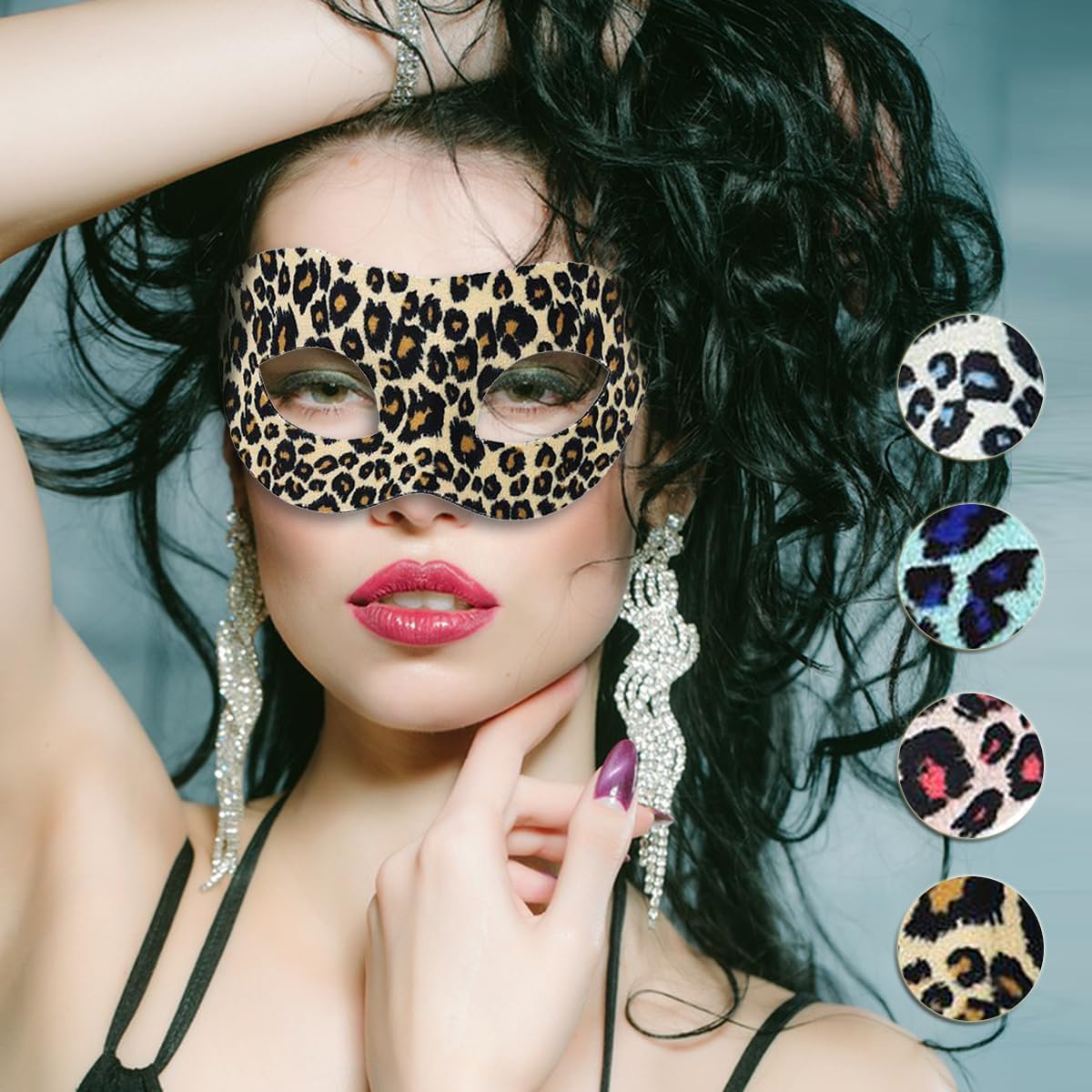 Masquerade Mask for Women Lace Mask for Halloween Carnival Mardi Gras Party Costume
