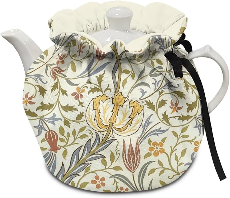 Teapot Thermal Cover Bohemian Mandala Print Tea Cozy for Tea Pot Insulated Suitable for Protecting Kettle Coffee Pot Breakfast Insulated Kitchen Coffee Table Decorative Accessories