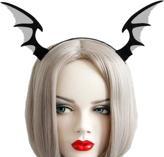 Halloween Bat Wing Headband Cosplay Party Head Piece Costume Hair Band ZHB09