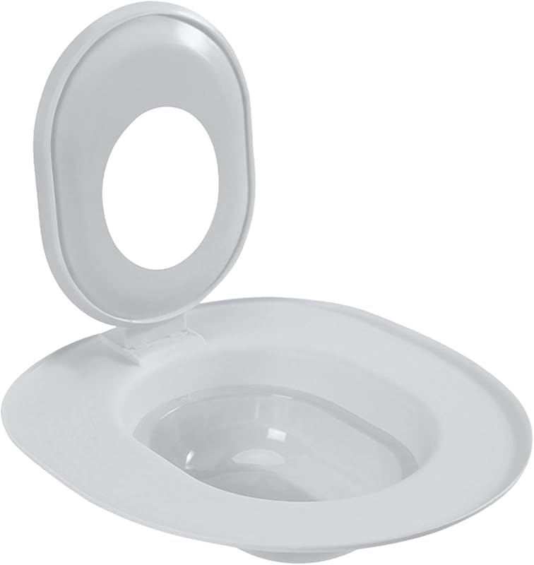 Cat Toilet Training Kit-Cat Toilet Seat Training Kit | Cats Toilet Traiining System | Teach to Use | Reusable Thrainer | Trainig Seat Tool | Box for Pet Cleaning (Grey)