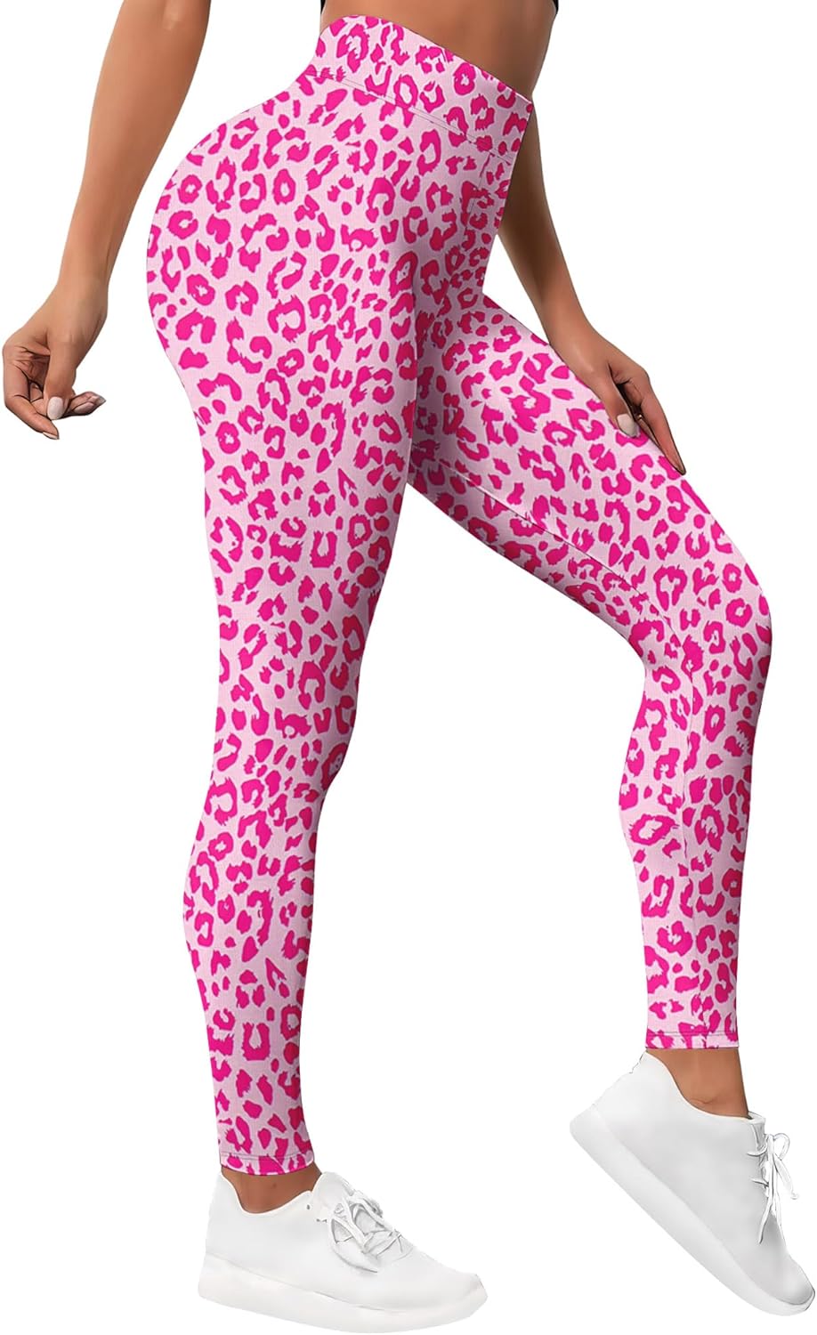 Leggings for Women Workout Funny Printed Gym Athletic Womens Yoga Pants Camo Print Legging Camouflage Floral Tropical Pants