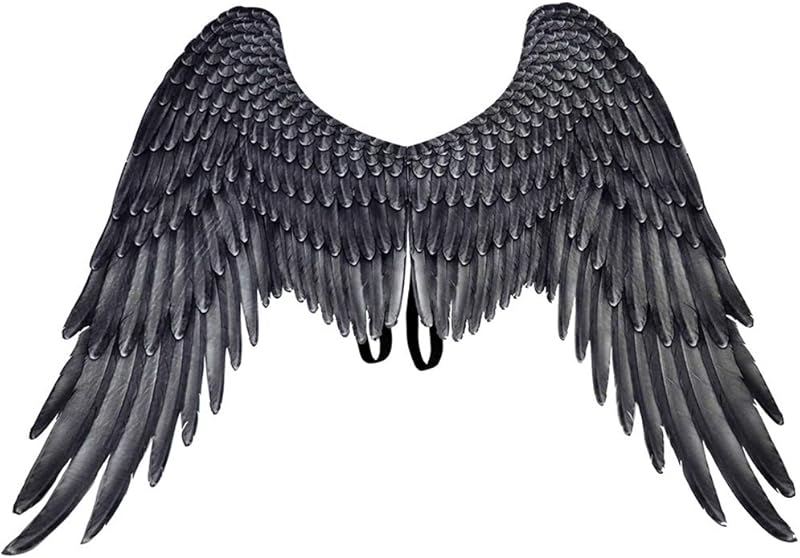 Alodidae 3D Angel Wings Costume with Elastic Straps Halloween Party Mardi Gras Cosplay Accessory