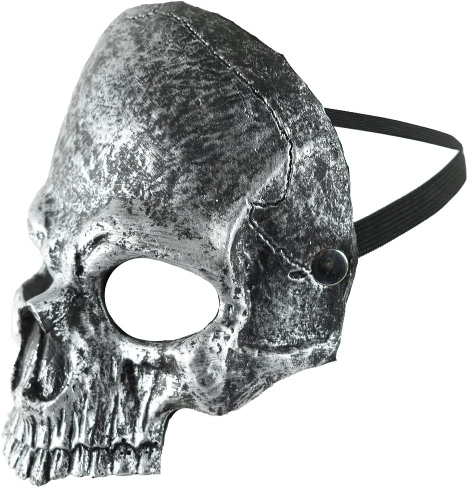 Foam Skull Face Mask Halloween Costume Accessory