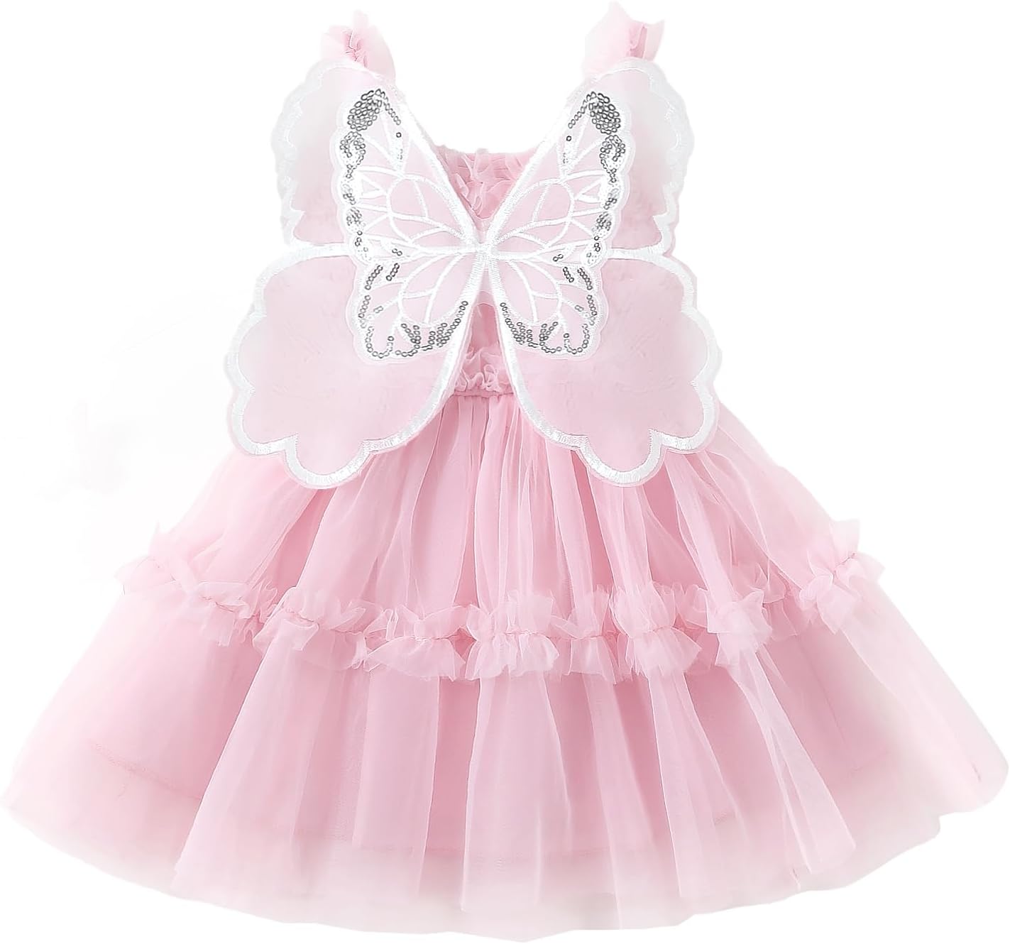 Baby Girl Dress Tulle Fairy Dress Toddler Girl Butterfly Summer Dresses Tutu Sundress Birthday Party Princess Clothes