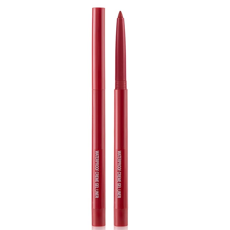Eyeliner Pencil, Waterproof Eyeliner Long-lasting, Light-blue Eyeliners, High-Pigmented Colorful Eyeliners Easy To Use Eye Liner Pen for Women, Light-blue