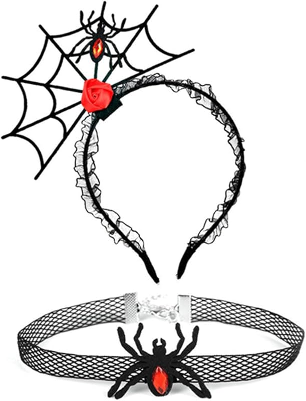 Halloween Spider Ghost Pumpkin Hair Hoop Cosplay Devil Headband