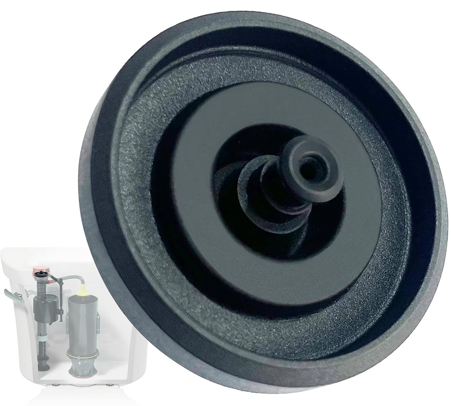 83143 Toilet Fill Valve Seal Replacement Part Compatible with Kohler Toilet Tank Fill Valve Rubber Seal Diaphragm - Durable, Easy DIY Fix (Pack of 2)