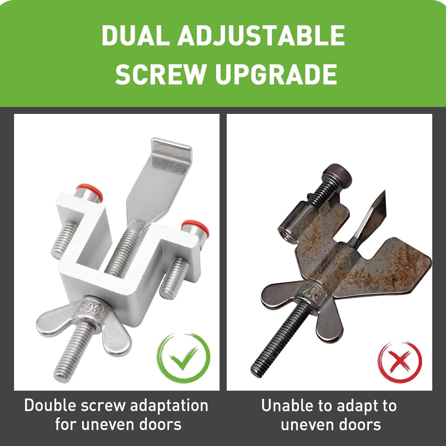 TBWHL Portable Door Lock Hotel Door Lock for Travelers Security, Door Stoppers Security Locks from Inside for Hotel Apartment Home Bedroom with Portable Velvet Bag