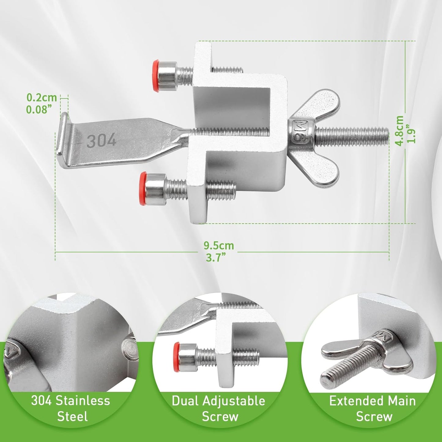 TBWHL Portable Door Lock Hotel Door Lock for Travelers Security, Door Stoppers Security Locks from Inside for Hotel Apartment Home Bedroom with Portable Velvet Bag