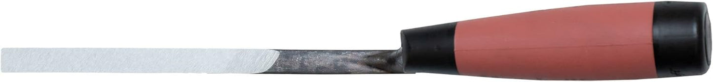 MARSHALLTOWN Tuck Pointer, Masonry, 6 3/4 x 3/8 Inches, DuraSoft Handle, Made in the USA, 505D