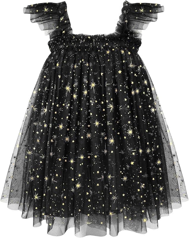 AGQT Baby Girls Tutu Dress Tulle Sundress Size 9M-5T