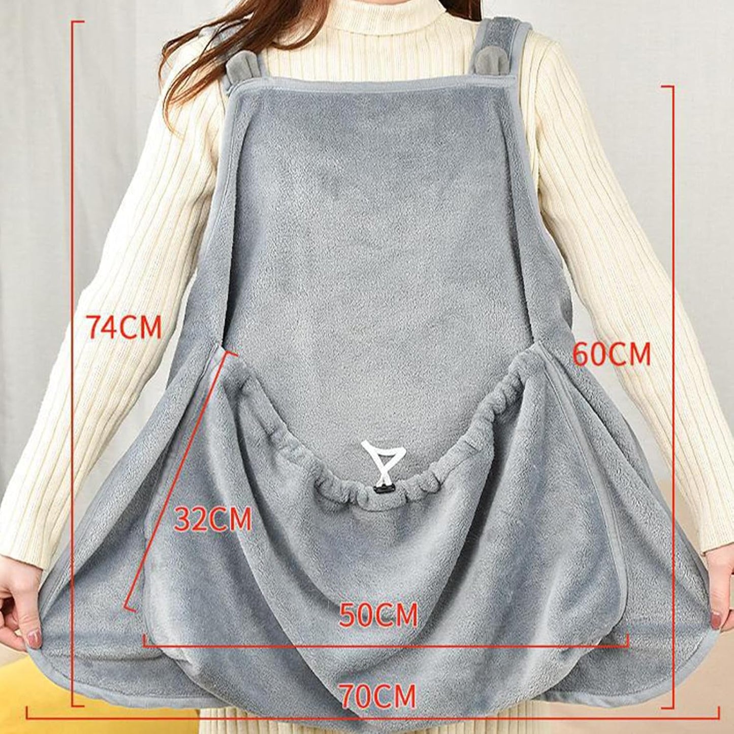 ペットCat Sleeping Bag HugっこUseエプロン ポケット Cat Hugっこ エプロン Nail Clipperり ペット Sleeping Bag HugっこThe button カンガルーポケット Dog ペットスリング Small Dog Winter FlyびoutしPrevention Prevent Hair Adhesion Warmかい ブランケット Cold protection measures Travel Take a walk Through the Court