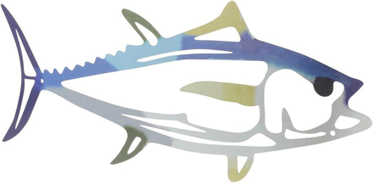 Stainless Steel Shark Wall Decor - Coastal Metal Fish Art Hanging Sculpture for Indoor and Outdoor Home Decoration