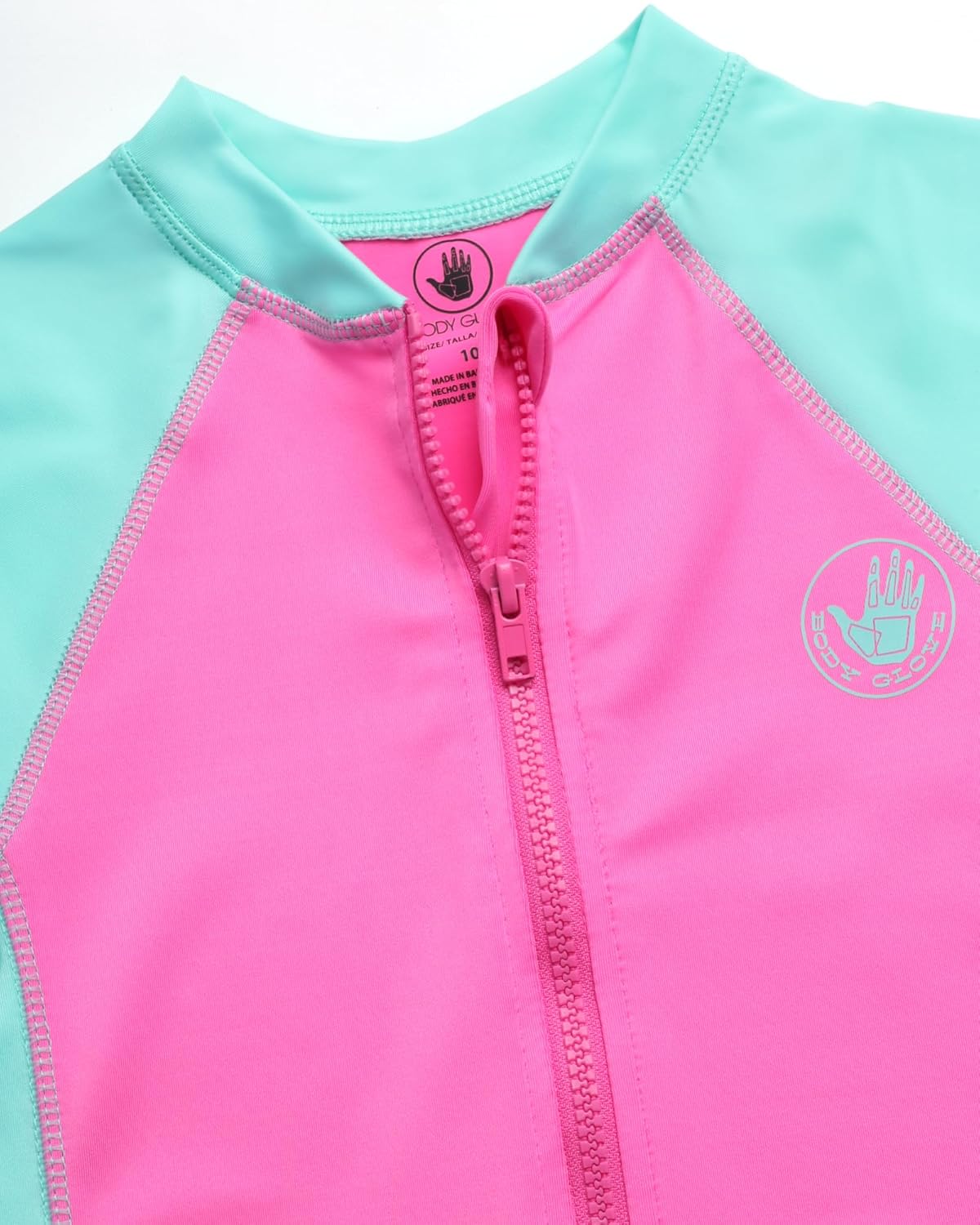Body Glove Kids Swimsuits - UPF 50+ Short Sleeve One Piece Rashguard Bathing Suit for Girls and Boys (Sizes: 2T-12)