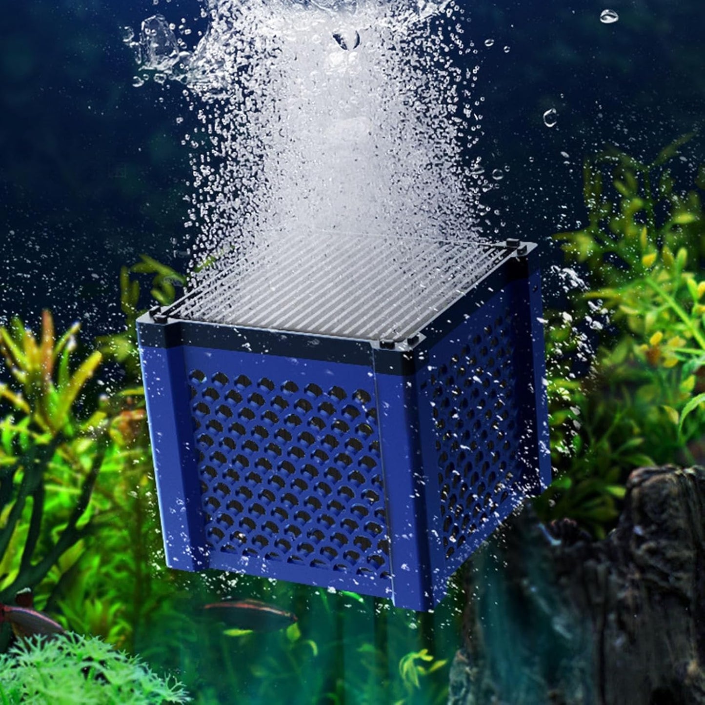 Generisch Aktivkohle Aquarium, Clever-Cube Aktivkohle Pferde,Eco Aquarium Wasserreiniger Würfel,Aktivkohlefilter Pferdetränke,Eco-Aquarium Wassertrog Purifier Cube,Für Teiche,Aquarium,Vorratstank