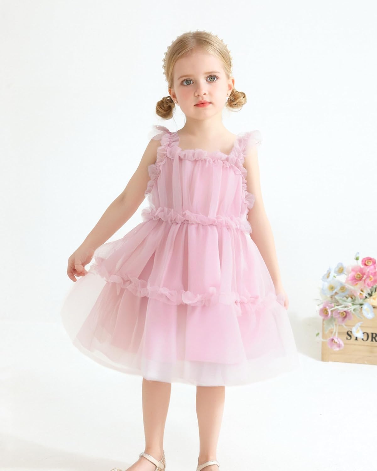 Baby Girl Dress Tulle Fairy Dress Toddler Girl Butterfly Summer Dresses Tutu Sundress Birthday Party Princess Clothes