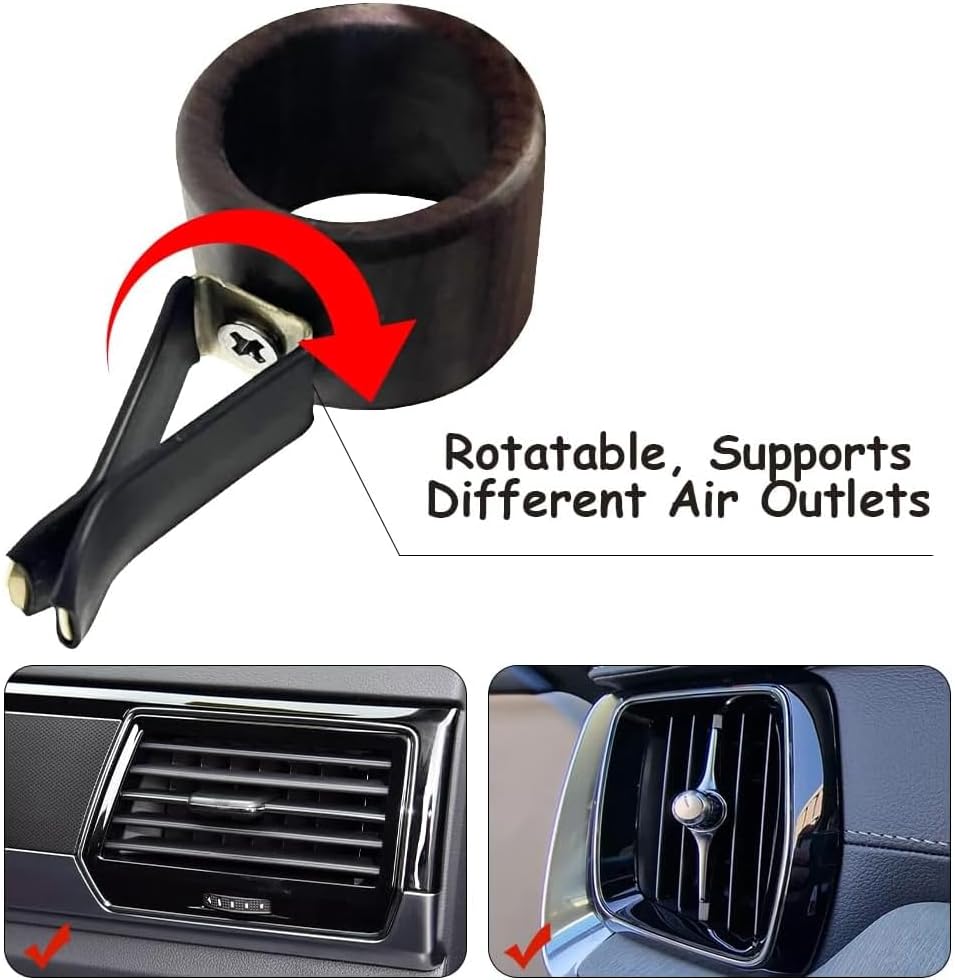 Removable Car Vent Flower Vase with Metal Clamp Car Air Outlet Vase Car Vent Flower Holder Car Vent Flower Pot Decorative Flowers for Car Interior