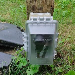 Sealproof 1-Gang Weatherproof In Use Outlet Cover | Horizontal/Vertical Outdoor Plug and Receptacle Protector, Lockable Bubble Cover, UL Extra Duty Compliant, 18 Configurations