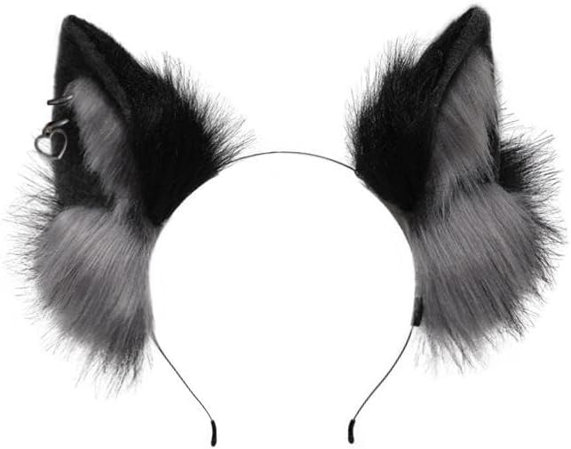 Cat Cosplay Ears Cat Ears Headbands Clips Accessories Punk Gothic Cross EK12-EK28