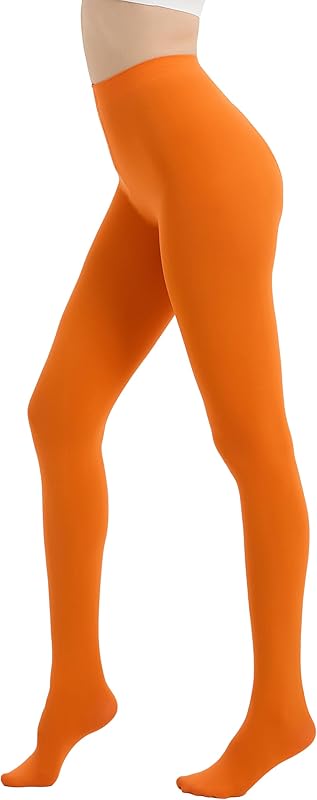 80D Semi Opaque Tights for Women Stretchable High Waist Womens Stockings Soft Pantyhose with 20+ Colors - TrendyLookz
