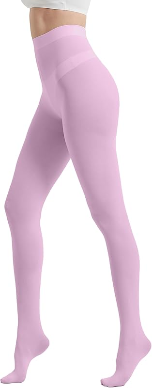 80D Semi Opaque Tights for Women Stretchable High Waist Womens Stockings Soft Pantyhose with 20+ Colors - TrendyLookz
