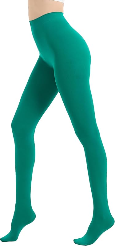 80D Semi Opaque Tights for Women Stretchable High Waist Womens Stockings Soft Pantyhose with 20+ Colors - TrendyLookz