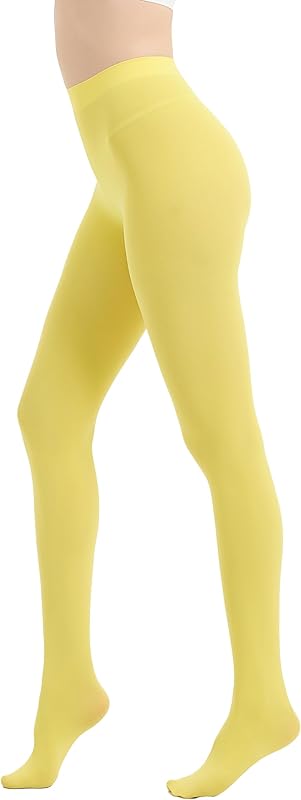 80D Semi Opaque Tights for Women Stretchable High Waist Womens Stockings Soft Pantyhose with 20+ Colors - TrendyLookz