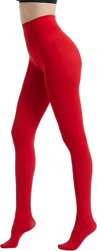80D Semi Opaque Tights for Women Stretchable High Waist Womens Stockings Soft Pantyhose with 20+ Colors - TrendyLookz