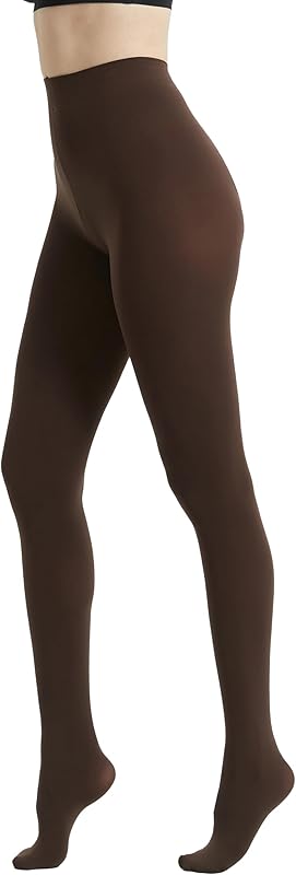 80D Semi Opaque Tights for Women Stretchable High Waist Womens Stockings Soft Pantyhose with 20+ Colors - TrendyLookz