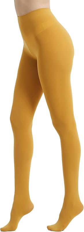 80D Semi Opaque Tights for Women Stretchable High Waist Womens Stockings Soft Pantyhose with 20+ Colors - TrendyLookz