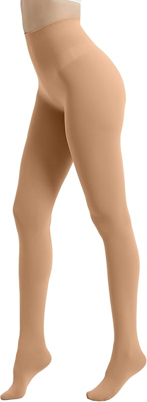 80D Semi Opaque Tights for Women Stretchable High Waist Womens Stockings Soft Pantyhose with 20+ Colors - TrendyLookz
