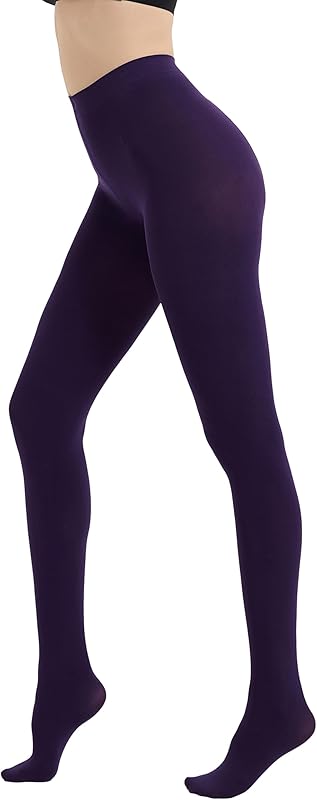 80D Semi Opaque Tights for Women Stretchable High Waist Womens Stockings Soft Pantyhose with 20+ Colors - TrendyLookz