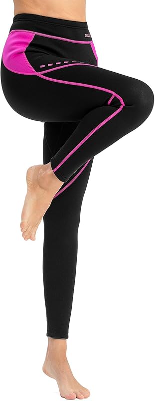 GoldFin Wetsuit Pants Women, 2mm Neoprene Pants Keep Warm for Water Aerobics Diving Surfing Swimming Snorkeling Scuba Kayaking Pants