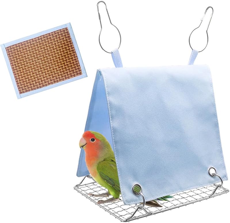 Bird Nest House Bird Bed Hanging Hammock Tent Waterproof Hideaway Cave Snuggle Hut for Parrot Parakeet Cockatiel Conure Budgie Lovebird Medium