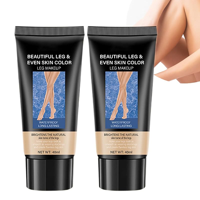 Dulele Leg and Body Makeup Foundation, Waterproof Leg & Body Tattoo Scar Cover up, Body Coverage Tattoo Concealer, No Transfer, Covers Varicose Veins for All Skin Tones (Bronze, M)